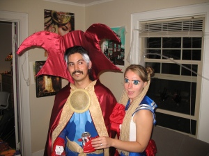 Extra points for creativity. Dr. Strange and Sailor Moon!